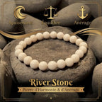 Bracelet en River Stone La Boutique du Dragon