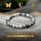 Bracelet en Tourmaline Noire La Boutique du Dragon