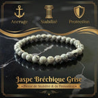 Bracelet en Jaspe Bréchique La Boutique du Dragon