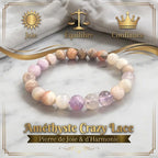 Bracelet en Améthyste Crazy Lace La Boutique du Dragon