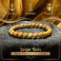 Bracelet en Jaspe Bois La Boutique du Dragon
