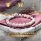 Bracelet en Tourmaline Rose La Boutique du Dragon