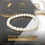 Bracelet en Pierre de Lune La Boutique du Dragon
