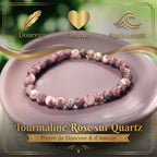 Bracelet en Tourmaline Rose La Boutique du Dragon