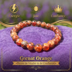 Bracelet en Grenat La Boutique du Dragon