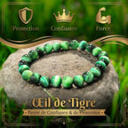 Bracelet en Œil de Tigre La Boutique du Dragon