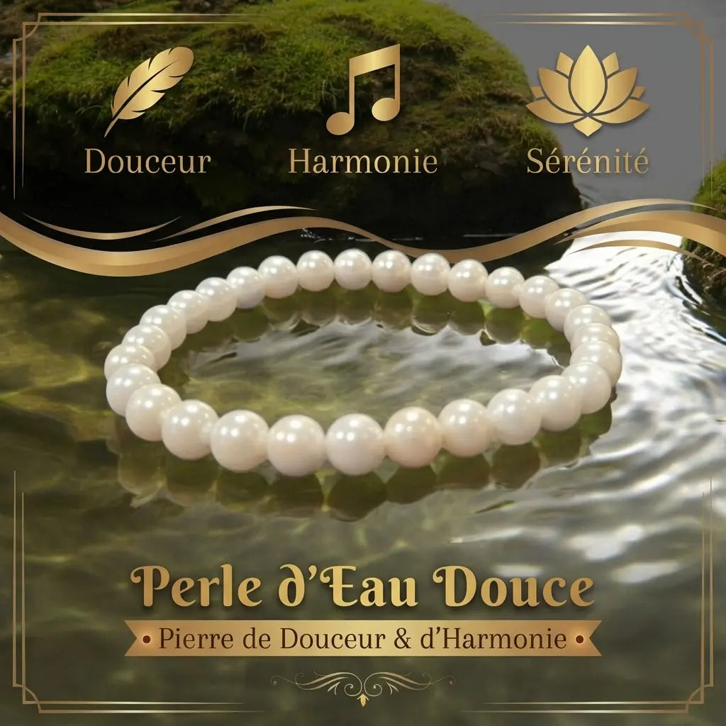 Bracelet en Perle d’Eau Douce La Boutique du Dragon