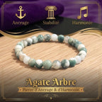 Bracelet Agate Arbre La Boutique du Dragon