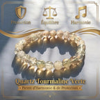 Bracelet en Quartz Tourmaline La Boutique du Dragon