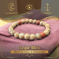 Bracelet en Jaspe Bleu La Boutique du Dragon
