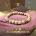 Bracelet en Jaspe Bleu La Boutique du Dragon