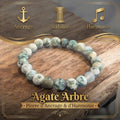 Bracelet Agate Arbre La Boutique du Dragon