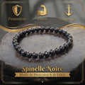 Bracelet en Spinelle Noire La Boutique du Dragon