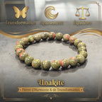 Bracelet en Unakite La Boutique du Dragon