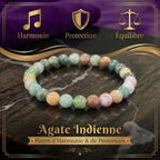 Bracelet Agate Indienne La Boutique du Dragon