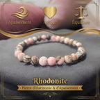 Bracelet en Rhodonite La Boutique du Dragon
