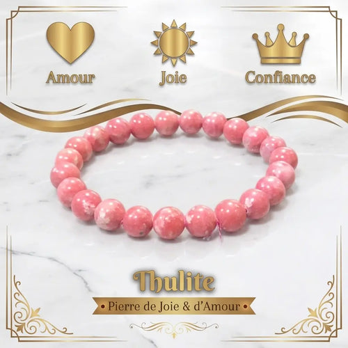 Bracelet en Thulite La Boutique du Dragon