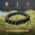 Bracelet en Jais La Boutique du Dragon