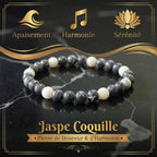 Bracelet en Jaspe Coquille La Boutique du Dragon