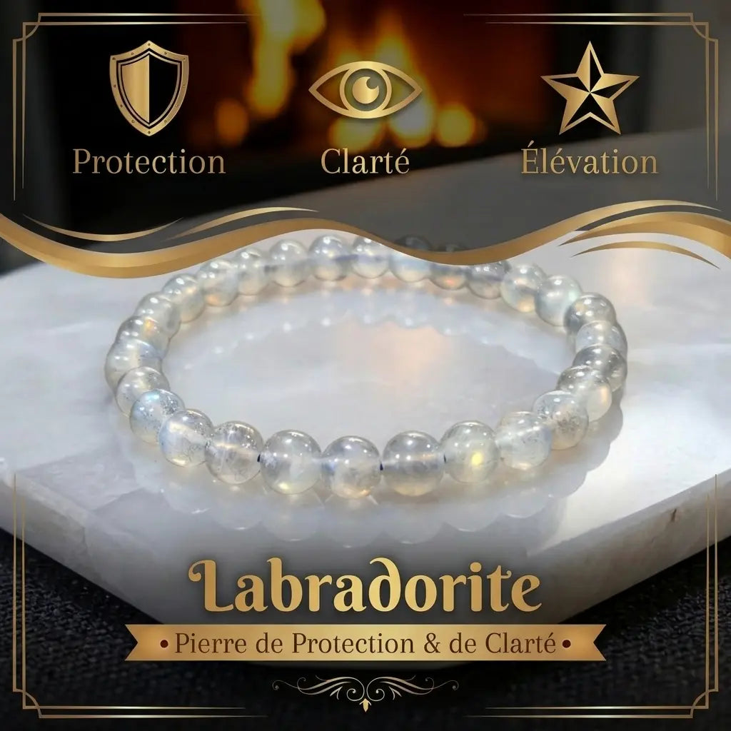Bracelet en Labradorite La Boutique du Dragon