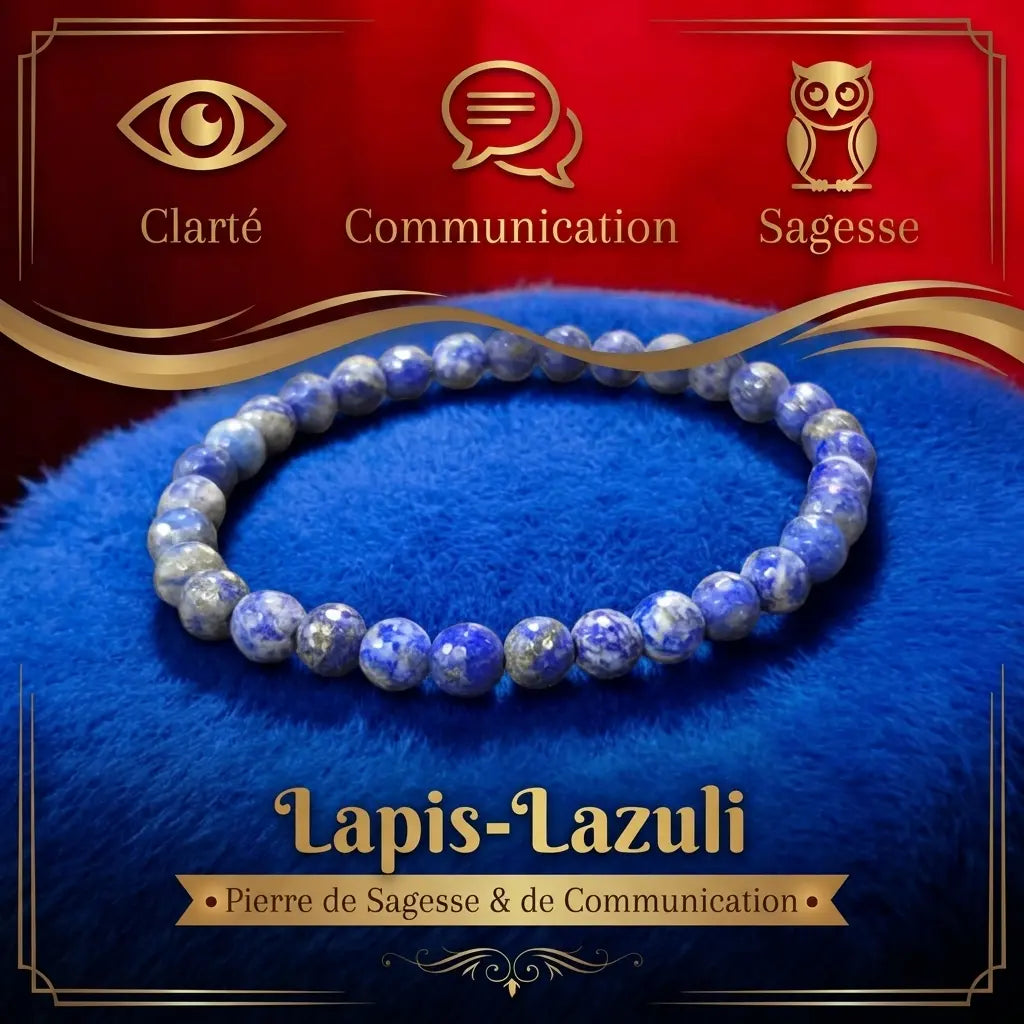 Bracelet en Lapis-Lazuli La Boutique du Dragon