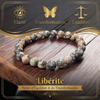 Bracelet en Libérite Bleue La Boutique du Dragon