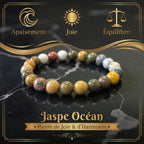 Bracelet en Jaspe Océan La Boutique du Dragon