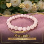 Bracelet en Morganite La Boutique du Dragon