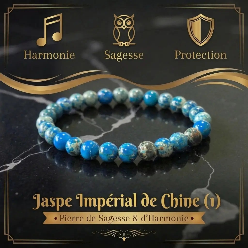 Bracelet en Jaspe Impérial La Boutique du Dragon