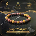 Bracelet en Jaspe Mokaïte La Boutique du Dragon