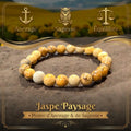 Bracelet en Jaspe Paysage La Boutique du Dragon