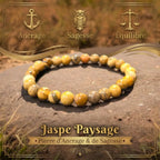 Bracelet en Jaspe Paysage La Boutique du Dragon