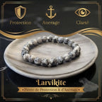 Bracelet en Larvikite La Boutique du Dragon