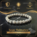 Bracelet en Jaspe Dalmatien La Boutique du Dragon