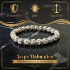 Bracelet en Jaspe Dalmatien La Boutique du Dragon