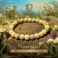 Bracelet en Muscovite La Boutique du Dragon