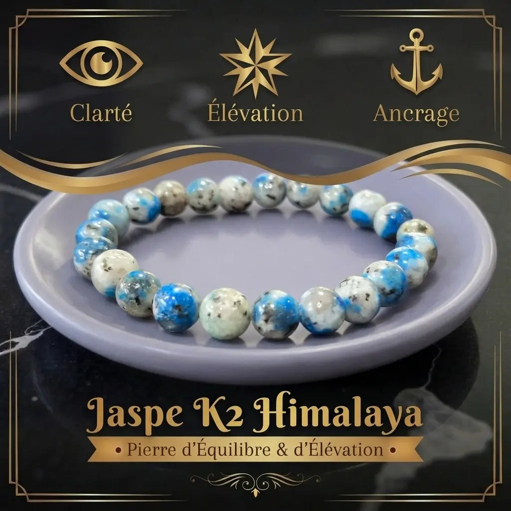 Bracelet en Jaspe K2 Himalaya La Boutique du Dragon