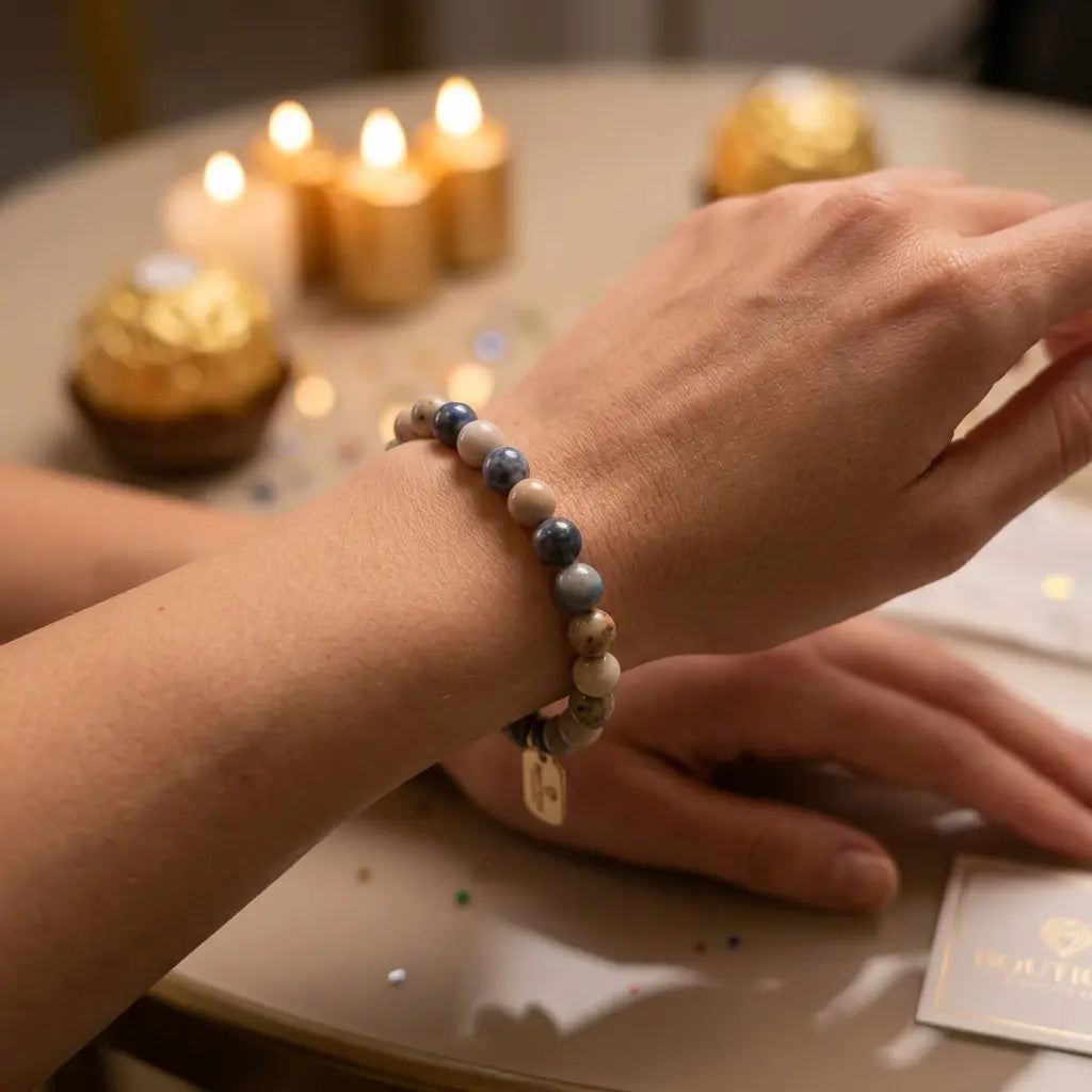 Bracelet en Hackmanite La Boutique du Dragon