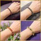 Bracelet en Grenat La Boutique du Dragon