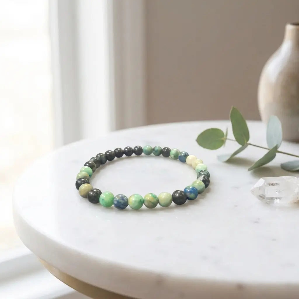 Bracelet en Chrysocolle La Boutique du Dragon