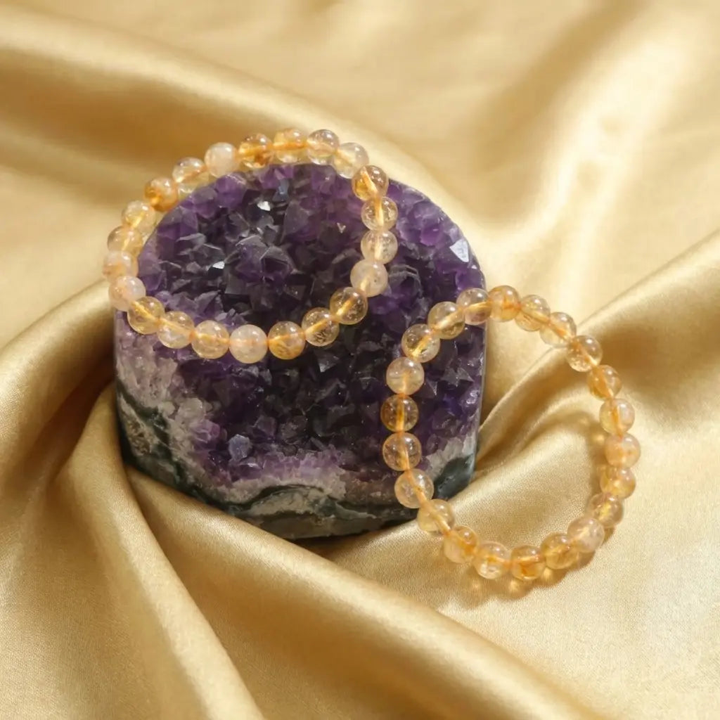 Bracelet en Citrine La Boutique du Dragon