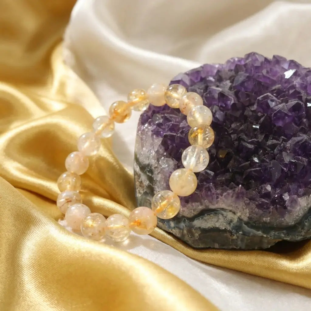 Bracelet en Citrine La Boutique du Dragon