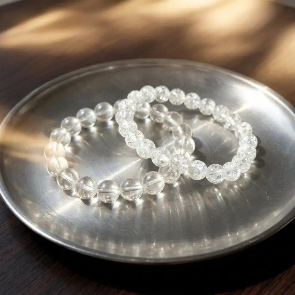 Bracelet en Cristal de roche La Boutique du Dragon