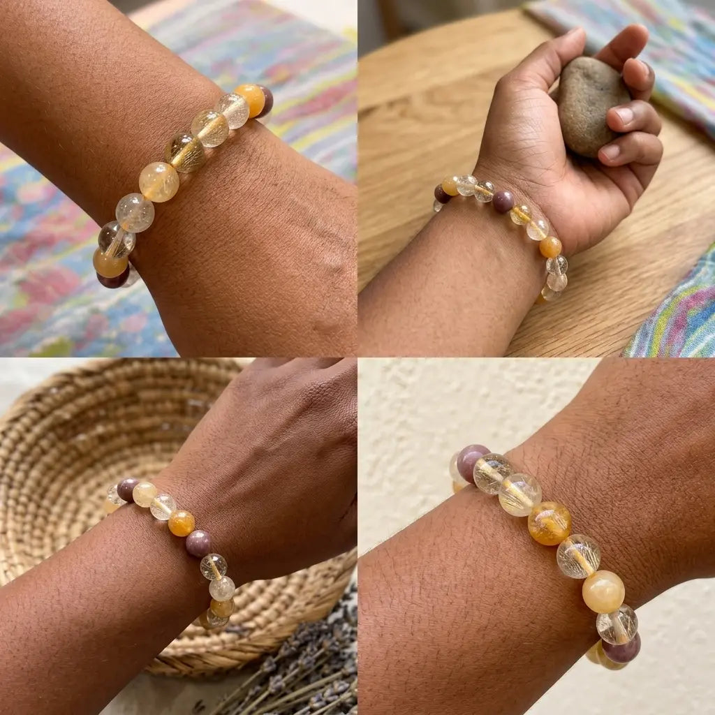 Bracelet en Multi Quartz La Boutique du Dragon