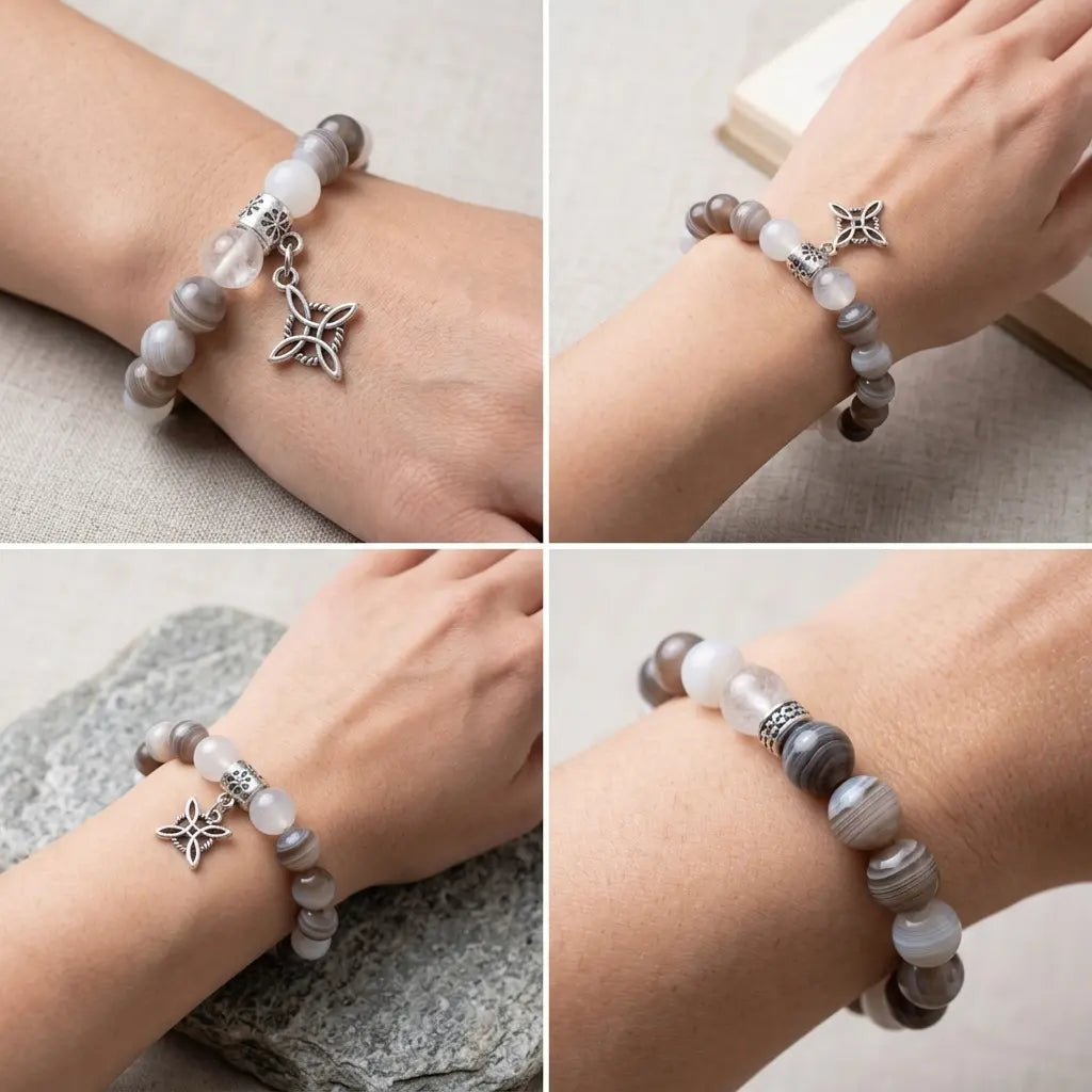 Sorcière Blanche – Bracelet Création La Boutique du Dragon