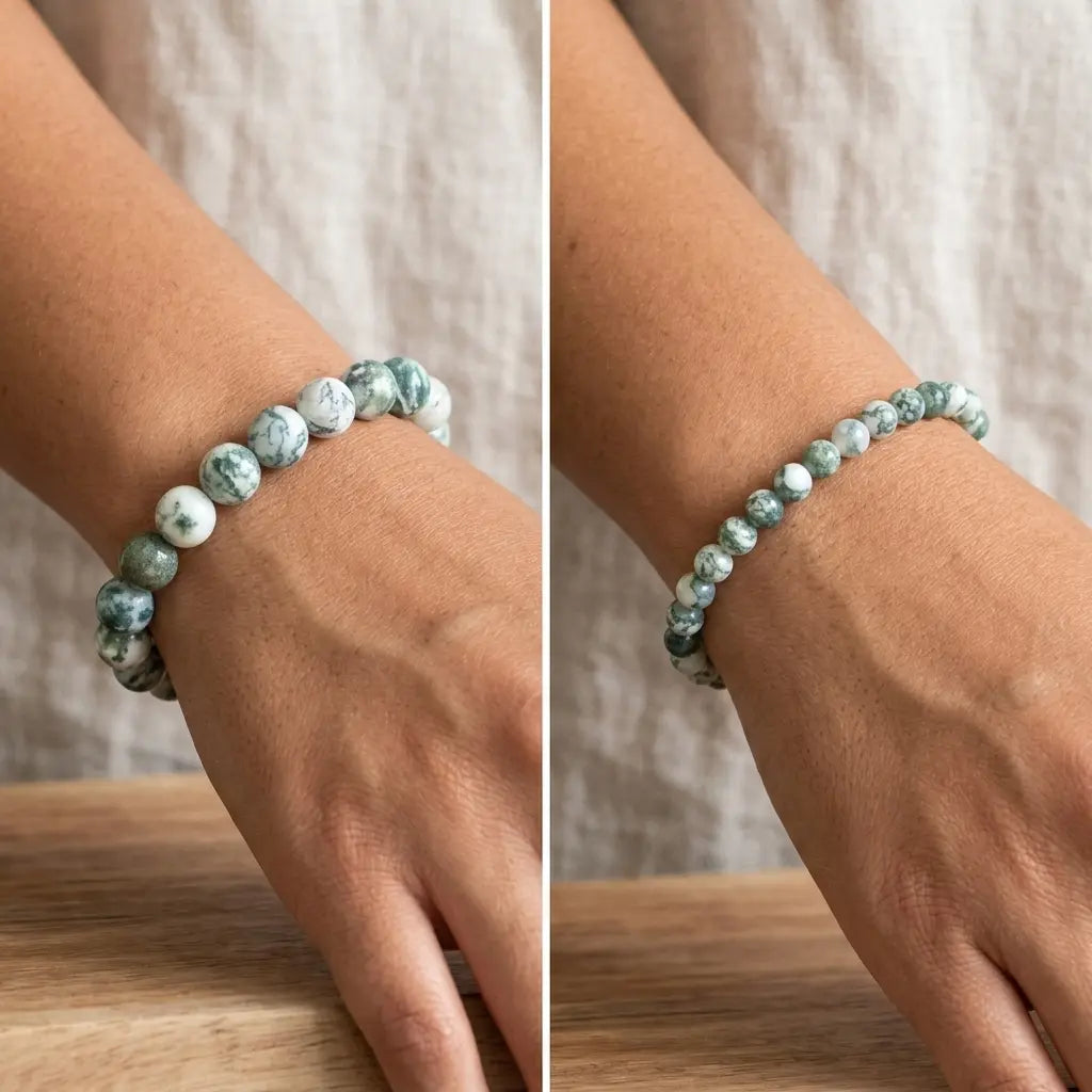 Bracelet Agate Arbre La Boutique du Dragon