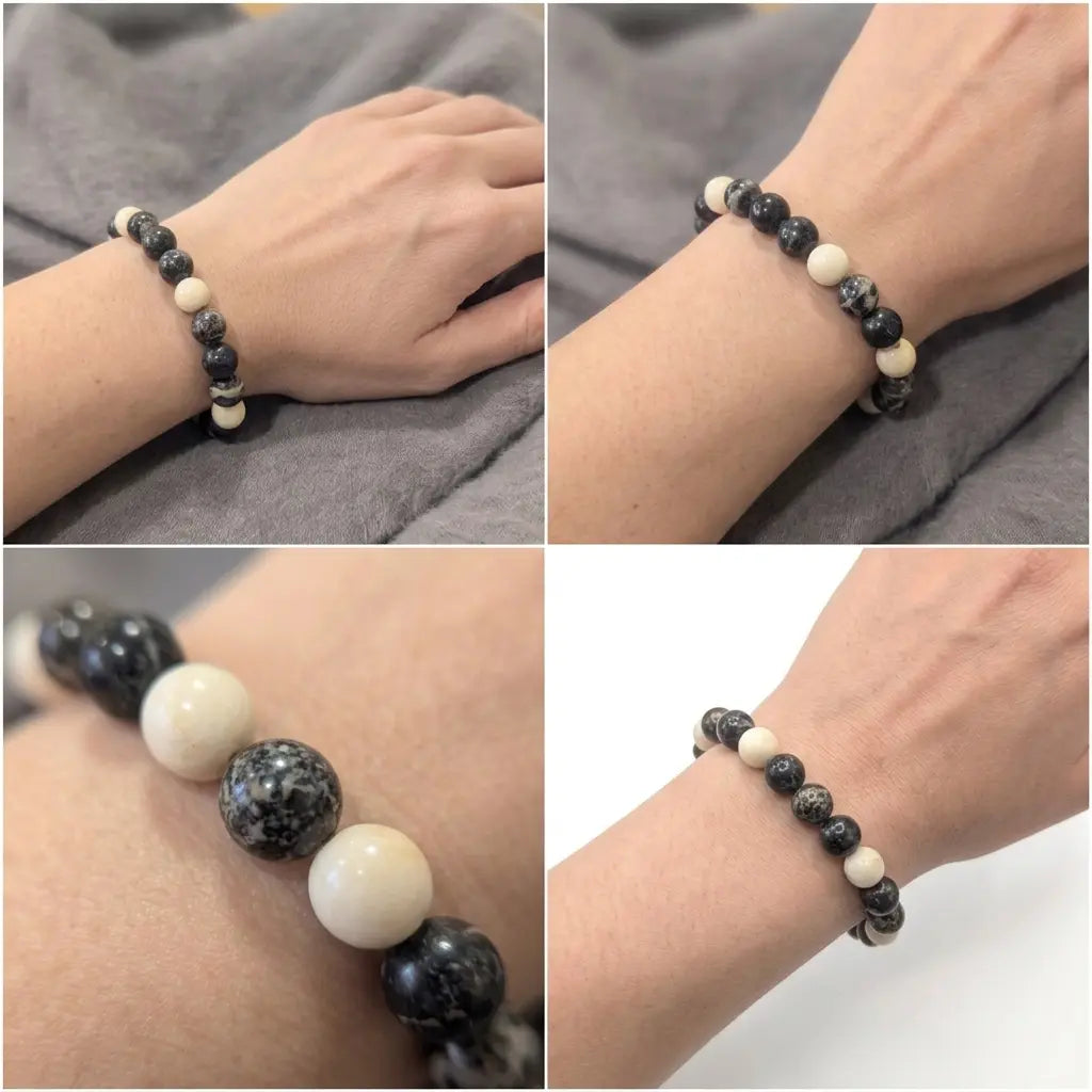 Bracelet en Jaspe Coquille La Boutique du Dragon