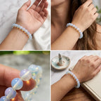 Bracelet en Opaline Naturelle La Boutique du Dragon
