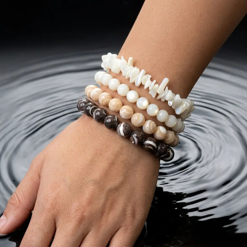 Bracelet en Nacre La Boutique du Dragon