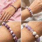 Bracelet en Tourmaline Rose La Boutique du Dragon